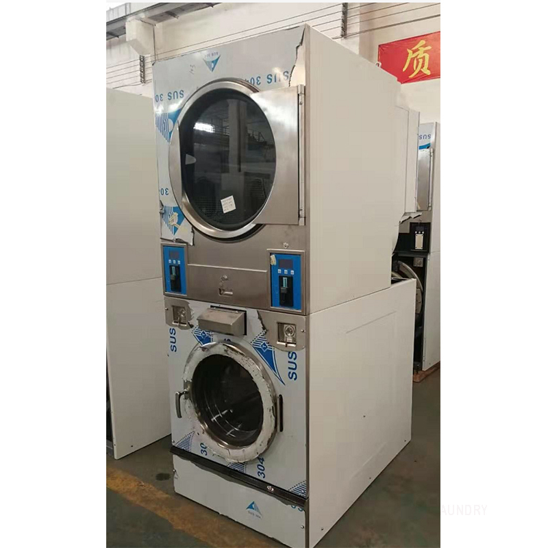 GOWORLD clothes self service laundry equipment electric heating for laundry shop