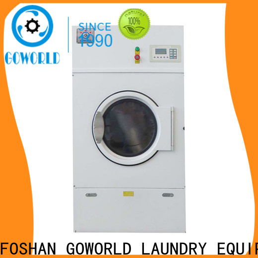 GOWORLD automatic industrial tumble dryer steadily for hotel