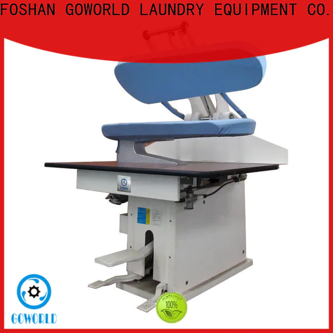 GOWORLD press form finishing machine Manual control for dry cleaning shops
