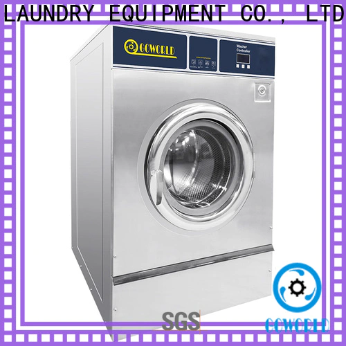 GOWORLD hotel industrial washer extractor manufacturer for laundry plants