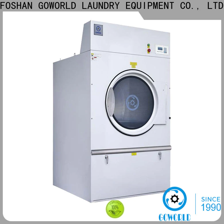 GOWORLD 8kg150kg tumble dryer machine for high grade clothes for hotel