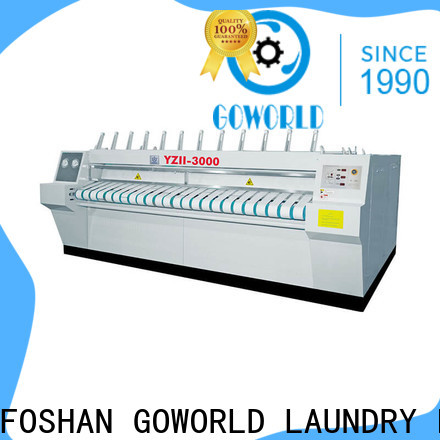 GOWORLD plant flat work ironer machine easy use for inns