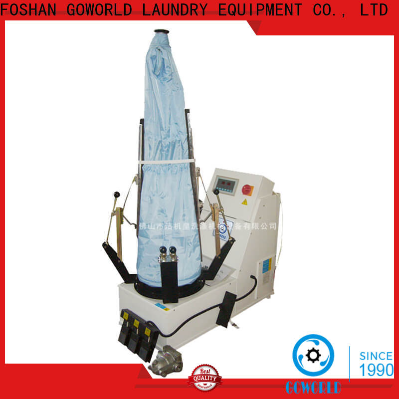 GOWORLD multifunction laundry press machine pneumatic control for garments factories