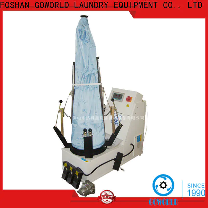 GOWORLD multifunction laundry press machine pneumatic control for garments factories