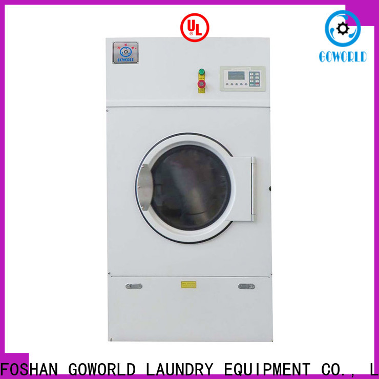 Stainless steel industrial tumble dryer machine for high grade clothes for laundry plants