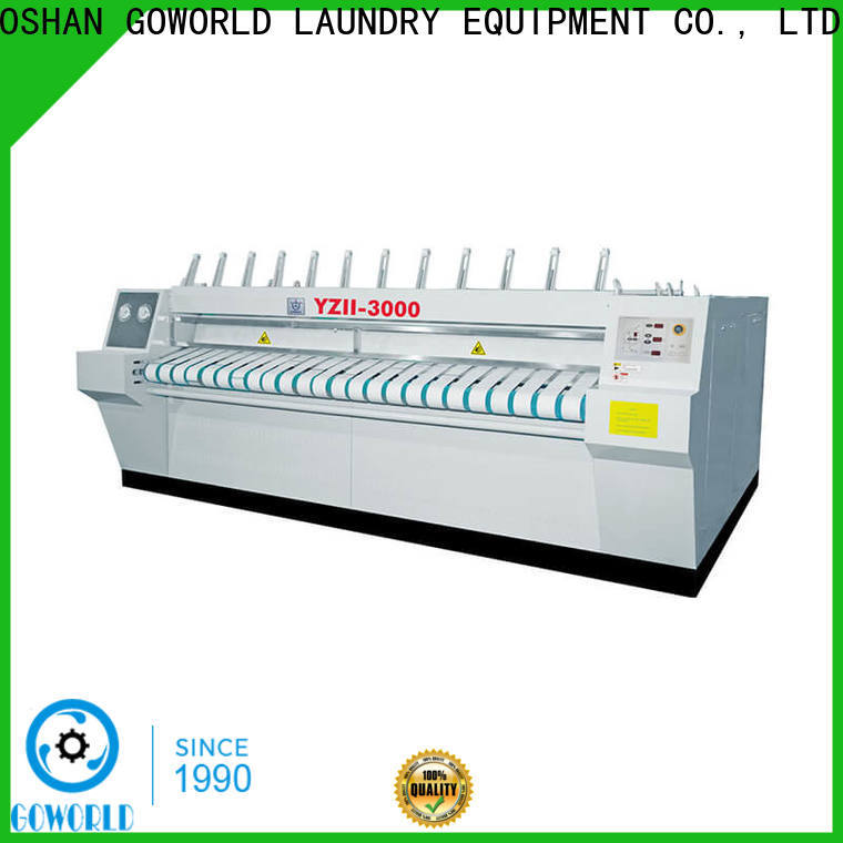 GOWORLD high quality flatwork ironer free installation for hospital