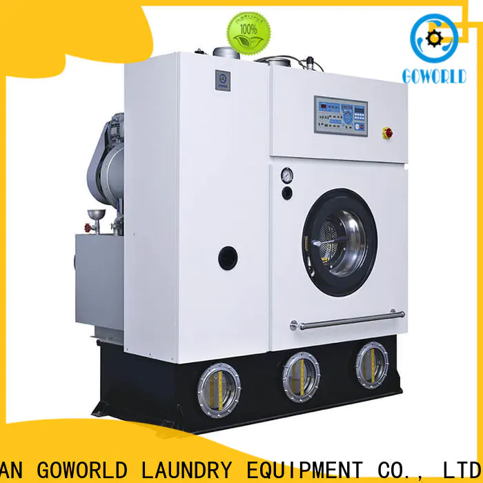 GOWORLD automatic dry cleaning equipment energy saving for laundry shop