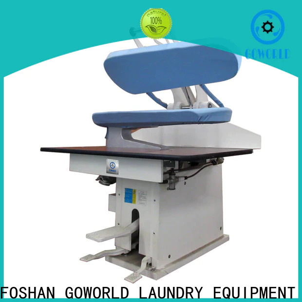 GOWORLD finishing laundry press machine easy use for dry cleaning shops