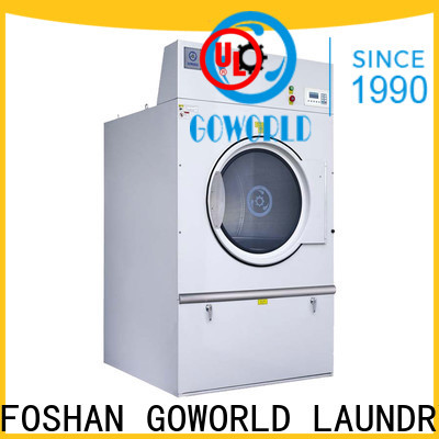 GOWORLD commercial laundry dryer machine steadily for hospital