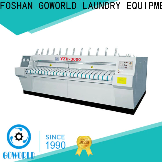 GOWORLD heating flat roll ironer factory price for textile industries