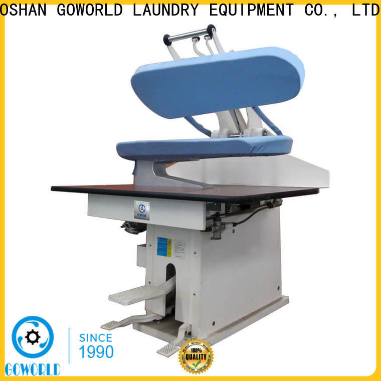 GOWORLD laundry industrial iron press machine for hospital