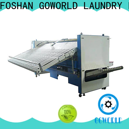GOWORLD safe towel folding machine high speed for textile industries