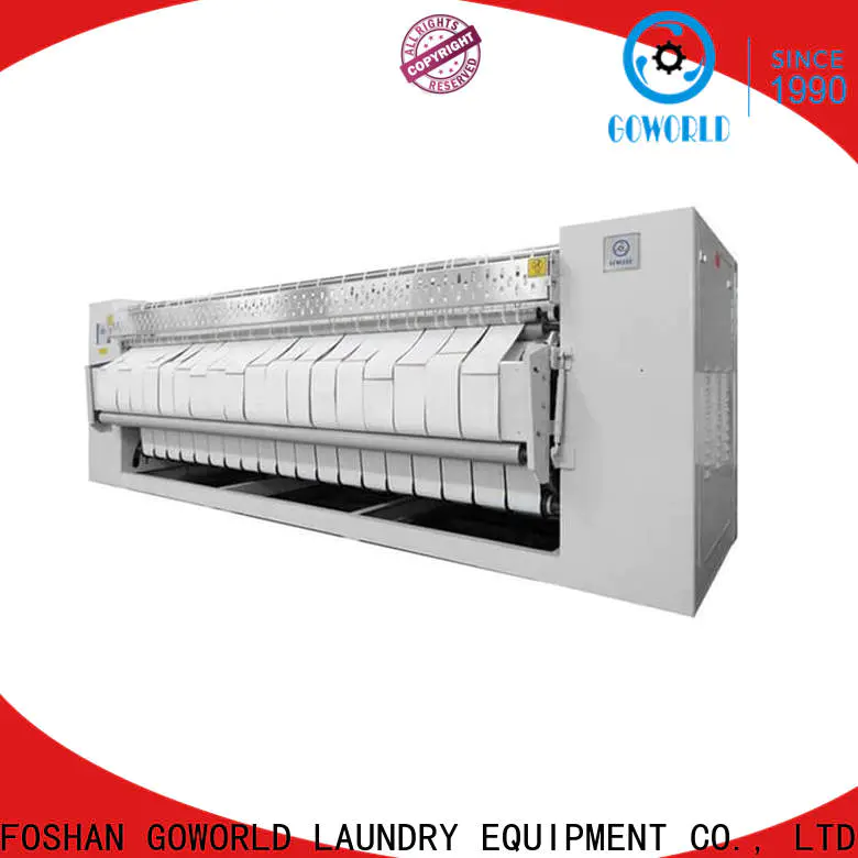 GOWORLD heat proof ironer machine factory price for textile industries