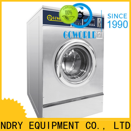 GOWORLD stainless steel self washing machine for commercial laundromat