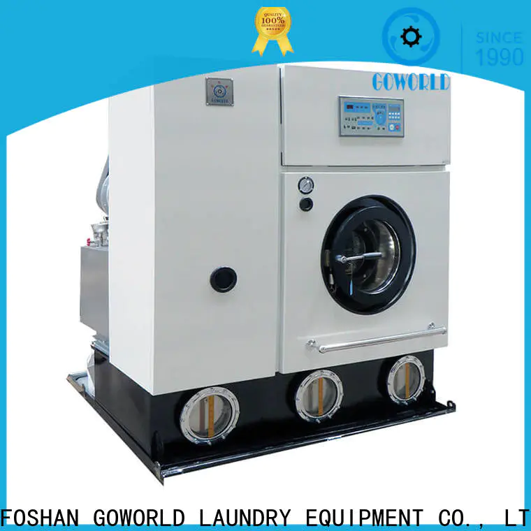 GOWORLD automatic dry cleaning equipment China for laundry shop