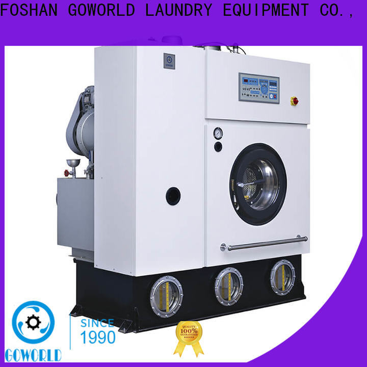 GOWORLD reliable dry cleaning machine Easy operated for railway company