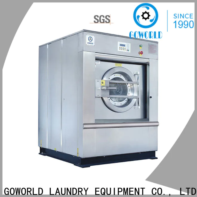 GOWORLD automatic industrial washer extractor simple installation for hospital