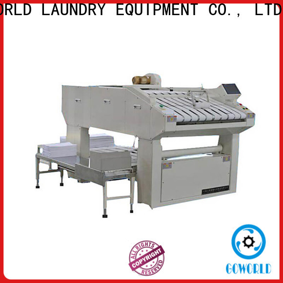 GOWORLD automatic automatic towel folder high speed for laundry factory