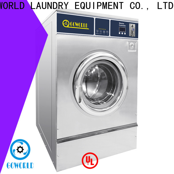 GOWORLD shopcommercial self washing machine LPG gas heating for laundry shop