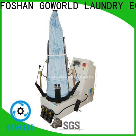 GOWORLD practical utility press machine pneumatic control for laundry