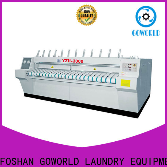 GOWORLD high quality flat work ironer machine factory price for hospital