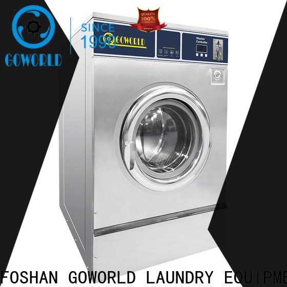 GOWORLD 8kg15kg self service laundry equipment steam heating for commercial laundromat