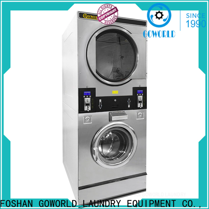 GOWORLD automatic self service laundry equipment Easy to operate for commercial laundromat