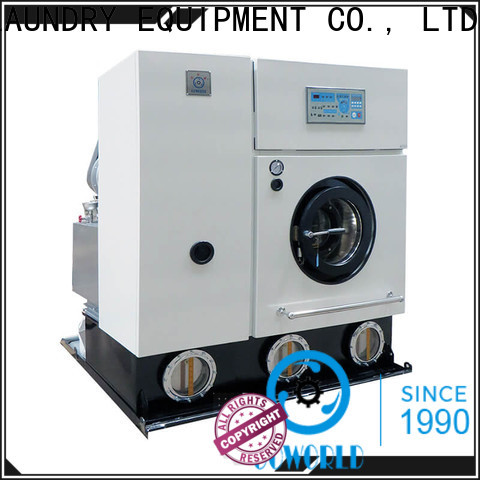 GOWORLD 8kg14kg dry cleaning machine for railway company