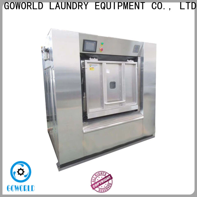 automatic barrier washer extractor machine easy use for laundry plants
