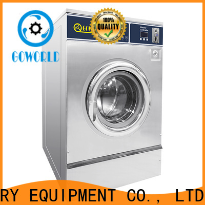 GOWORLD automatic self laundry machine for commercial laundromat