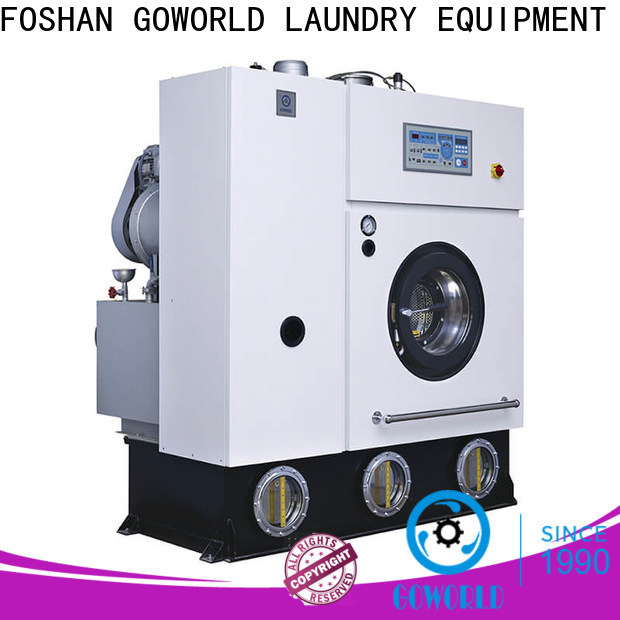 GOWORLD safe dry cleaning washing machine Easy operated for laundry shop