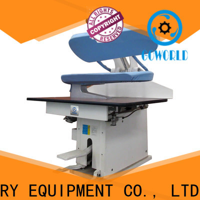GOWORLD series industrial iron press machine for garments factories