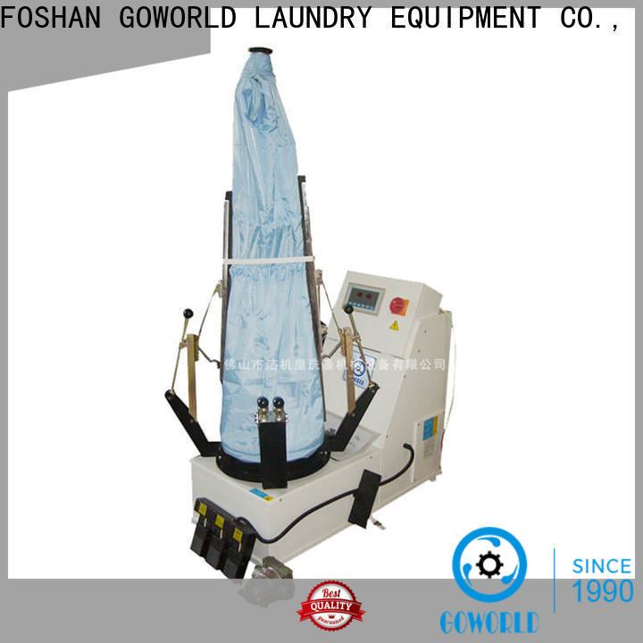 GOWORLD iron industrial iron press machine easy use for dry cleaning shops