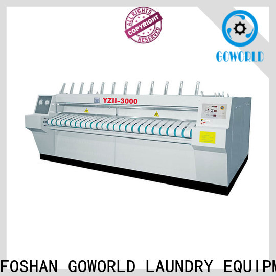 GOWORLD style ironer machine for sale for laundry shop