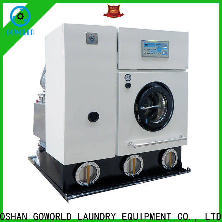 GOWORLD safe dry cleaning machine energy saving for railway company