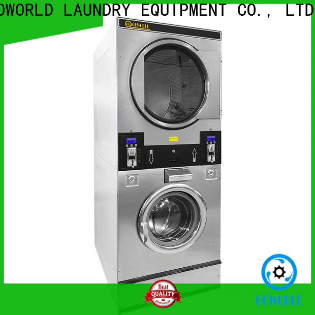 GOWORLD double self washing machine Easy to operate for laundry shop