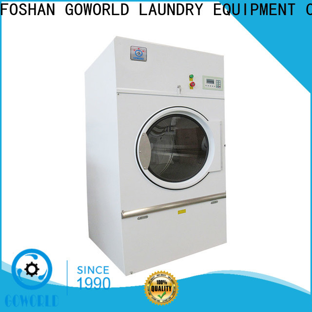 safe tumble dryer machine heating steadily for laundry plants