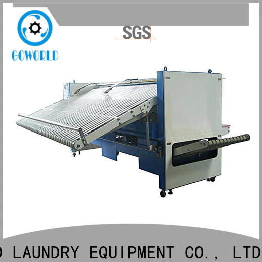 GOWORLD towel towel folder high speed for laundry factory