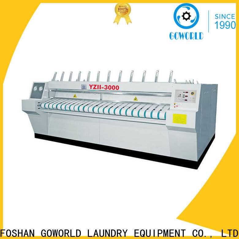 GOWORLD machine flat roll ironer factory price for textile industries