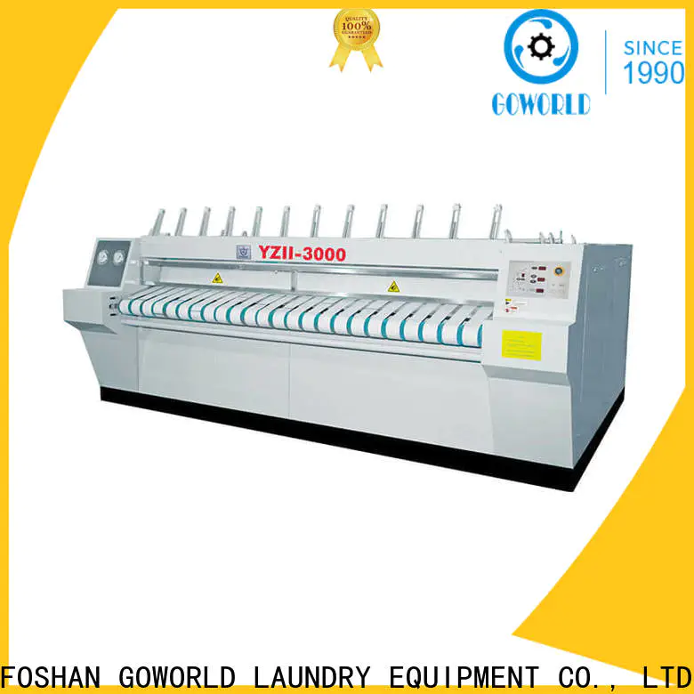 GOWORLD machine flat roll ironer factory price for textile industries