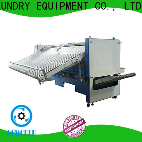 GOWORLD engineering folding machine high speed for laundry factory
