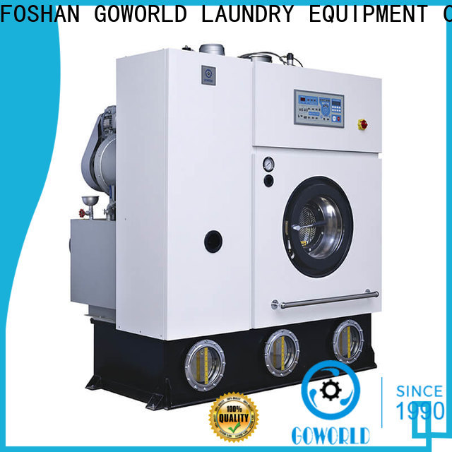 GOWORLD reliable dry cleaning machine Easy operated for railway company