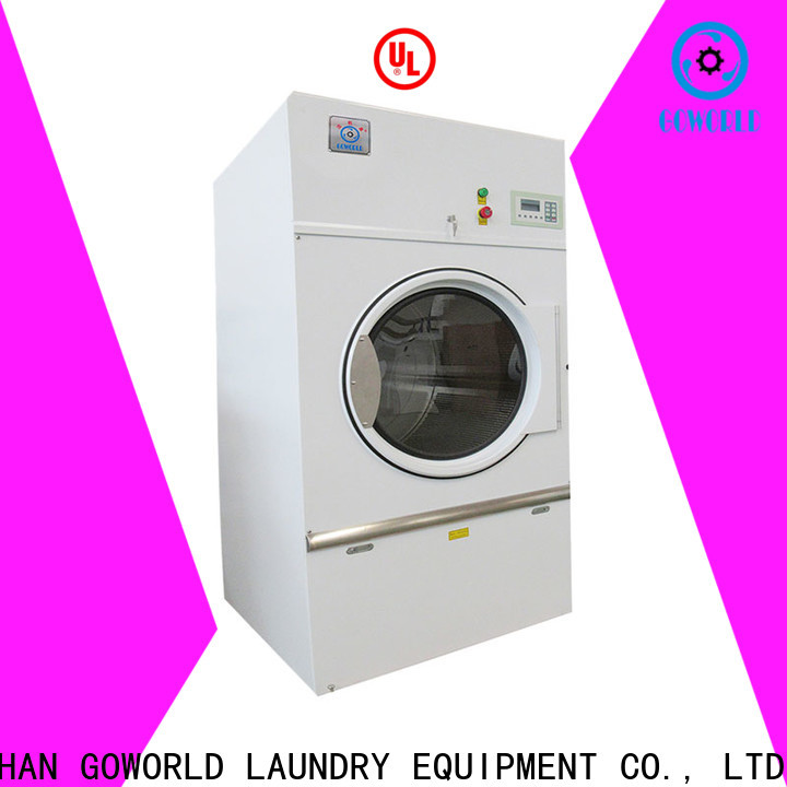 GOWORLD high quality industrial tumble dryer easy use for hospital