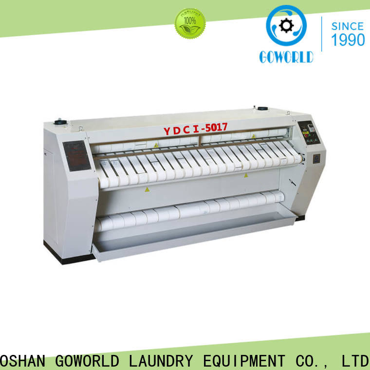 GOWORLD style flatwork ironer for sale for textile industries