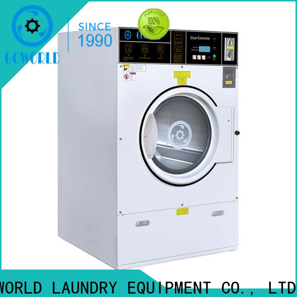 GOWORLD self service washing machine natural gas heating for laundry shop