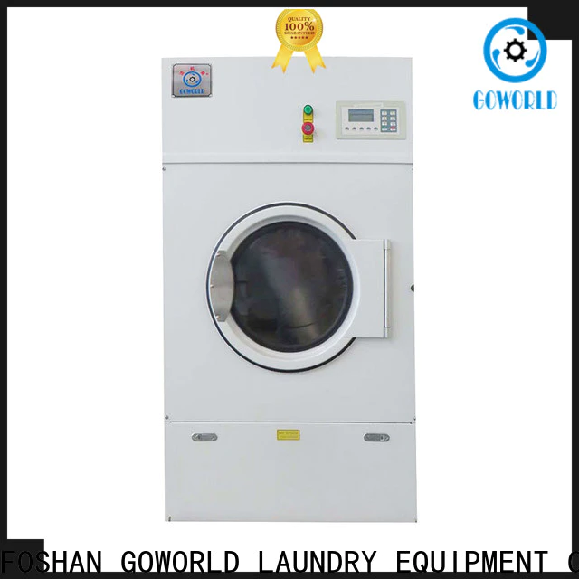 GOWORLD safe laundry dryer machine simple installation for hospital