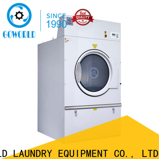 GOWORLD heating industrial tumble dryer easy use for laundry plants