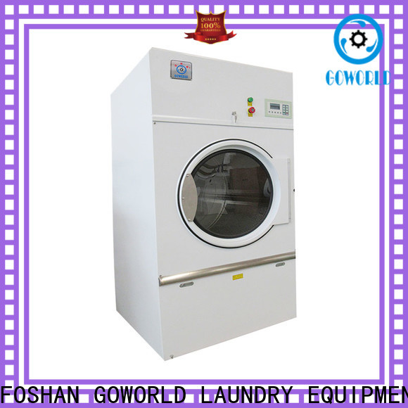 GOWORLD automatic laundry dryer machine simple installation for hospital