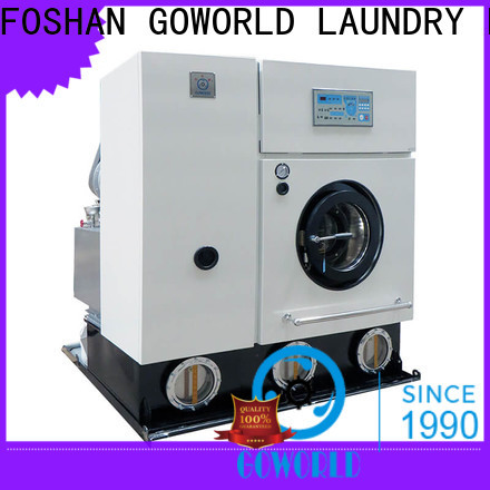 GOWORLD safe dry cleaning equipment Easy operated for railway company