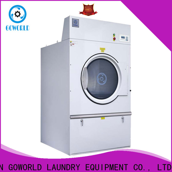 GOWORLD electric laundry dryer machine steadily for laundry plants
